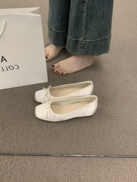 Damen Ballerinas mit schickem Schleifenakzent und komfortablem Fußbett EB