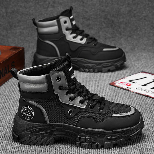 Damen Sportliche Winterstiefel mit rutschfester Sohle und isolierendem Innenfutter EB