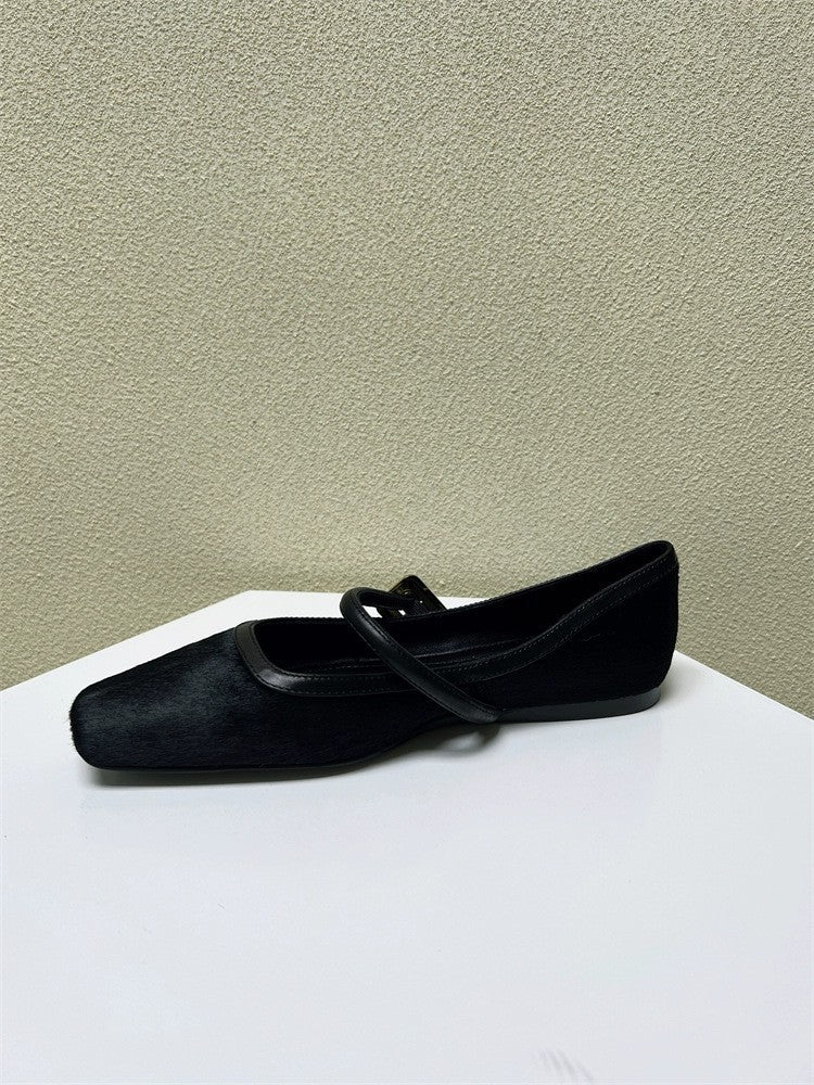 Damen Ballerinas mit elegantem Riemen EB