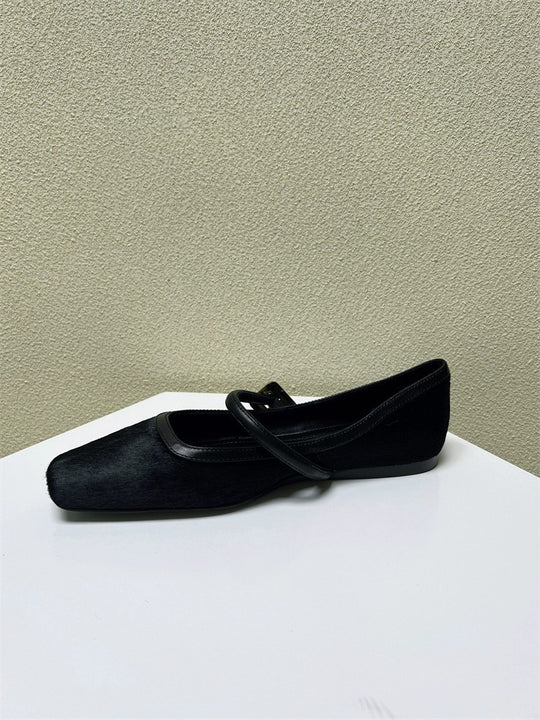 Damen Ballerinas mit elegantem Riemen EB