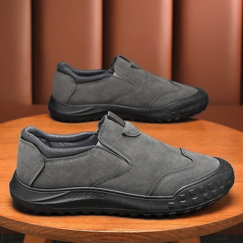 Damen Bequeme Slip-On Schuhe mit rutschfester Sohle EB