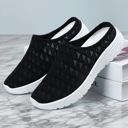 Damen bequeme Hausschuhe mit rutschfester Sohle EB