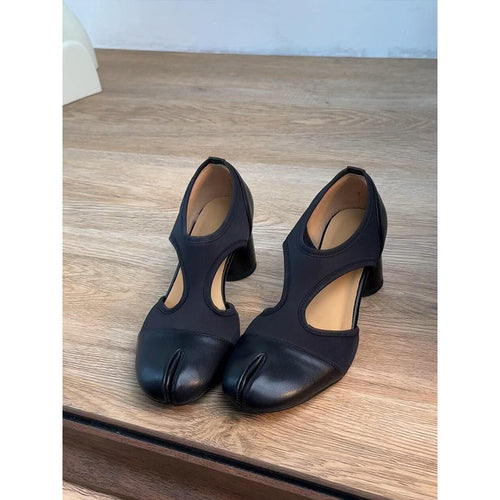Damen Elegante Absatzschuhe mit Cut-Out-Design EB