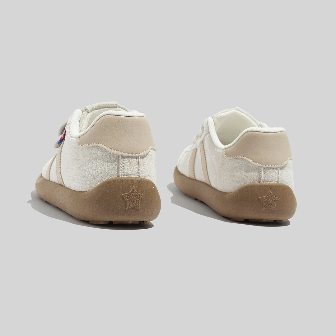 Damen Sneakers mit verstellbarem Klettverschluss und strukturiertem Obermaterial EB