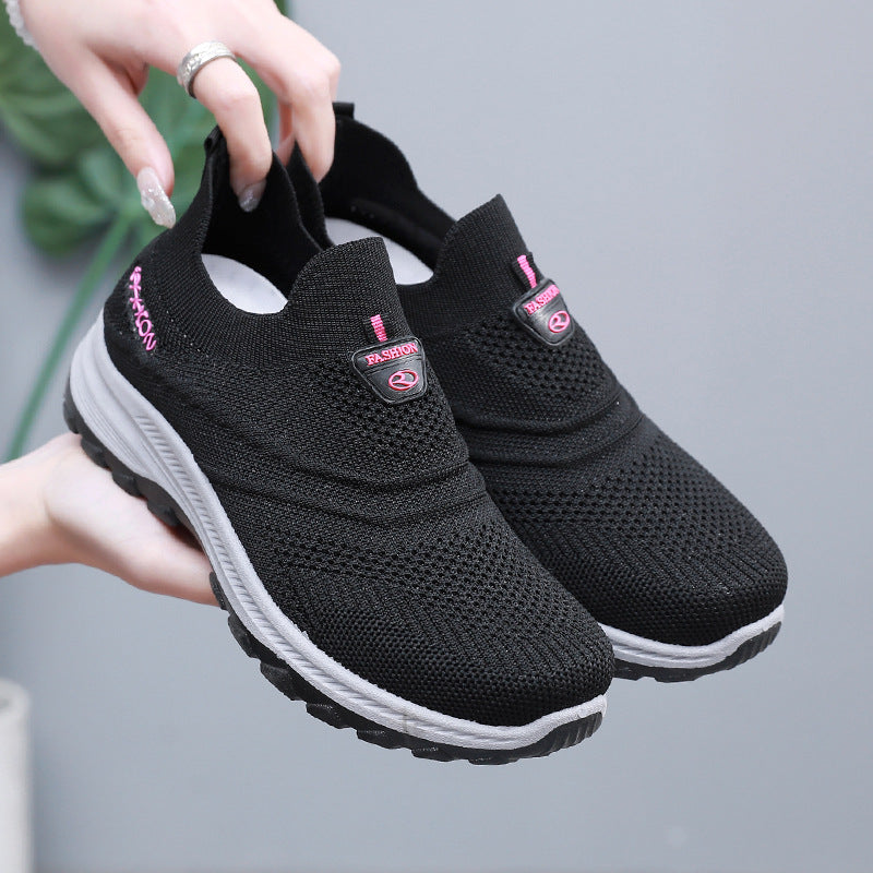 Damen Sportliche Leichtgewicht Sneakers EB
