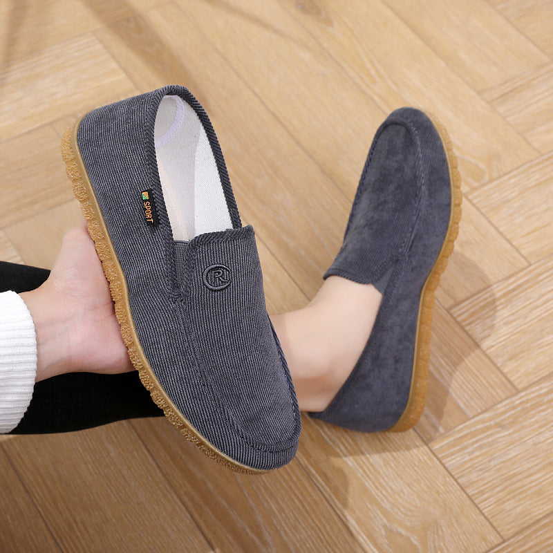 Damen bequeme und stilvolle Hausschuhe mit rutschfester Sohle EB