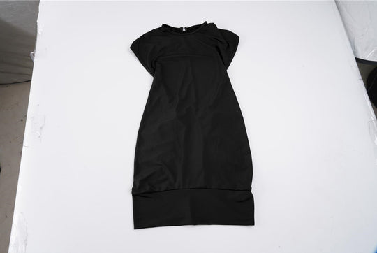 Damen elegantes Wickelkleid mit hochwertigen Materialien und modischem Schnitt EB