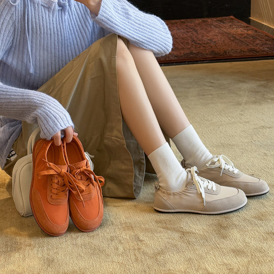 Damen Sportliche Sneakers mit dämpfender Sohle und atmungsaktivem Obermaterial EB