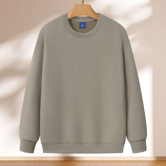 Damen lässiges Sweatshirt mit breiten Schultern und weichem Innenfutter EB