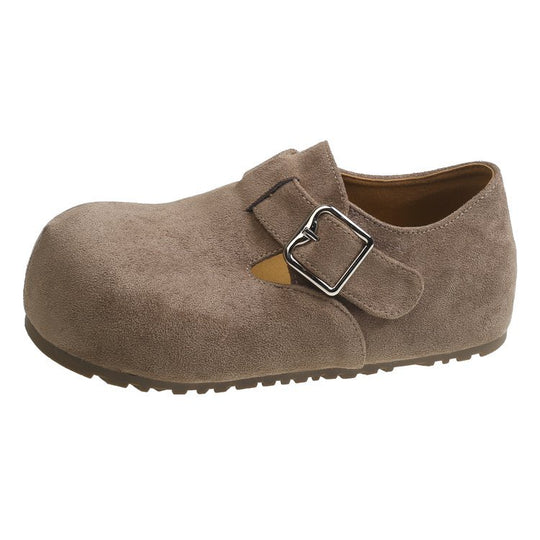 Damen Clogs mit verstellbarem Schnallenverschluss und rutschfester Sohle EB