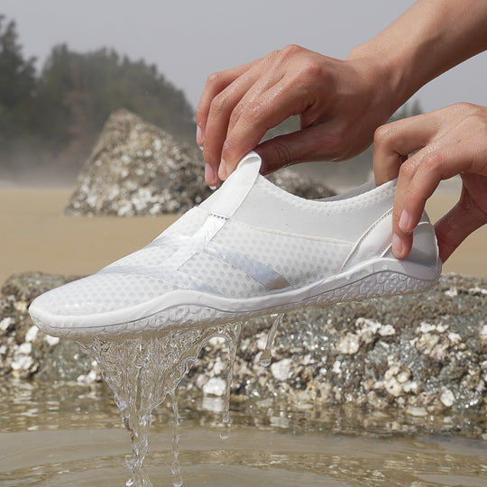 Unisex nan leichte atmungsaktive Aquaschuhe mit rutschfester Gummisohle EB