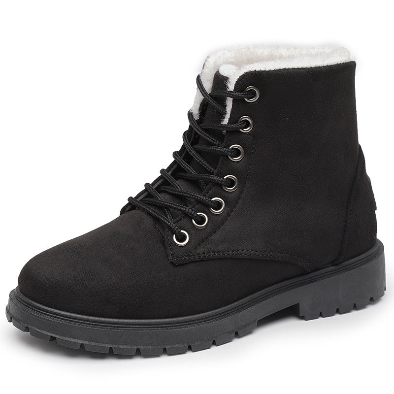 Damen Warmgefütterte Winterstiefel mit rutschfester Profilsohle EB