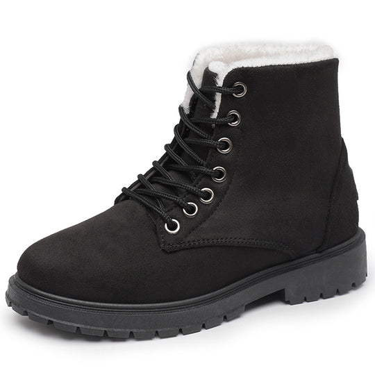 Damen Warmgefütterte Winterstiefel mit rutschfester Profilsohle EB