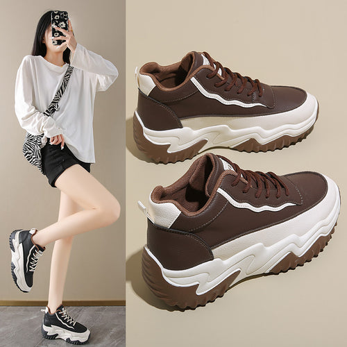 Damen Sportliche High-Top Sneakers mit rutschfester Sohle und ergonomischer Dämpfung EB