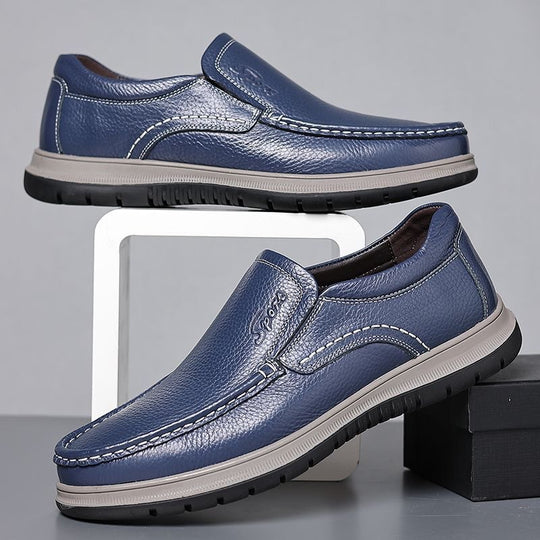 Herren Bequeme Slip-On Mokassins mit rutschfester Sohle EB