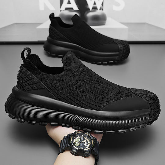 Damen Slip-On Sportsneaker mit dämpfender Sohle und atmungsaktivem Obermaterial EB
