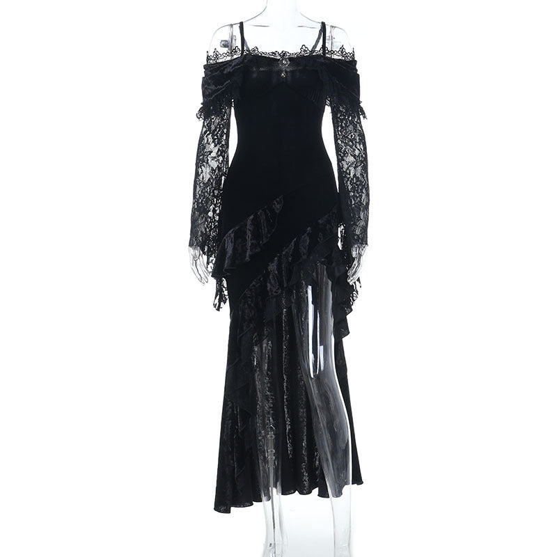 Damen figurbetonte Bluse mit Rüschendetails und Schnürung EB