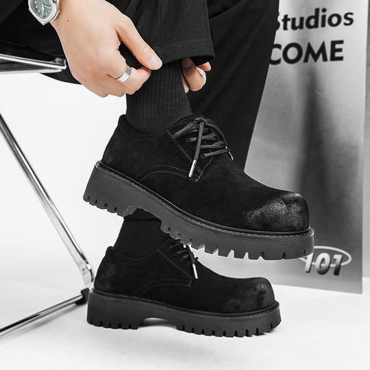 Damen modische Schnürschuhe mit robuster Sohle EB