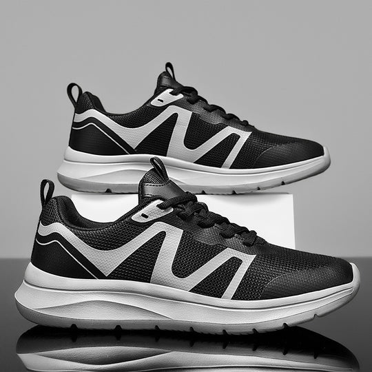 Unisex nan dynamischer Fitness- und Alltagssneaker mit nahtlosem Mesh-Obermaterial und reaktiver Schaumdämpfung EB