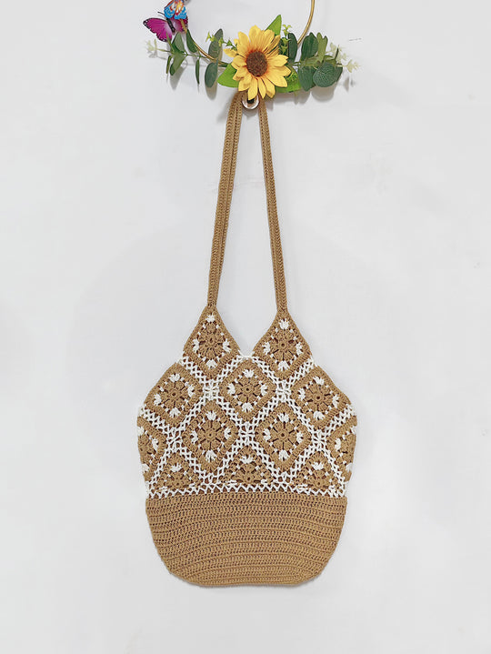 Damen handgefertigte Makramee Tasche EB