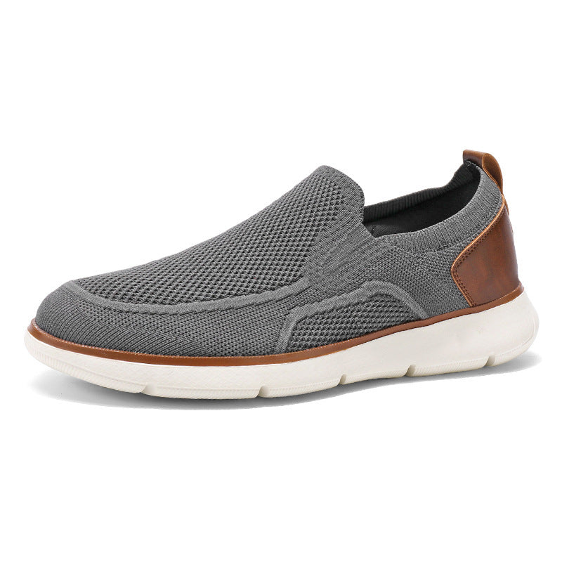 Damen Stretch-Sneaker mit atmungsaktiver Mesh-Oberfläche und rutschfester Sohle EB