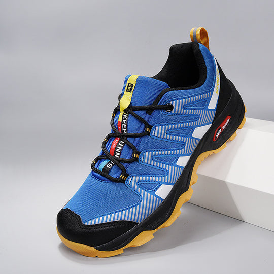 Herren sportlicher Outdoor-Adventure Sneaker mit verstärkter Zehenkappe und stoßdämpfender Wabensohle EB