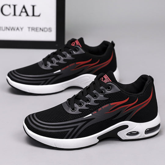 Damen Sportliche Air Cushion Sneakers mit atmungsaktivem Obermaterial EB