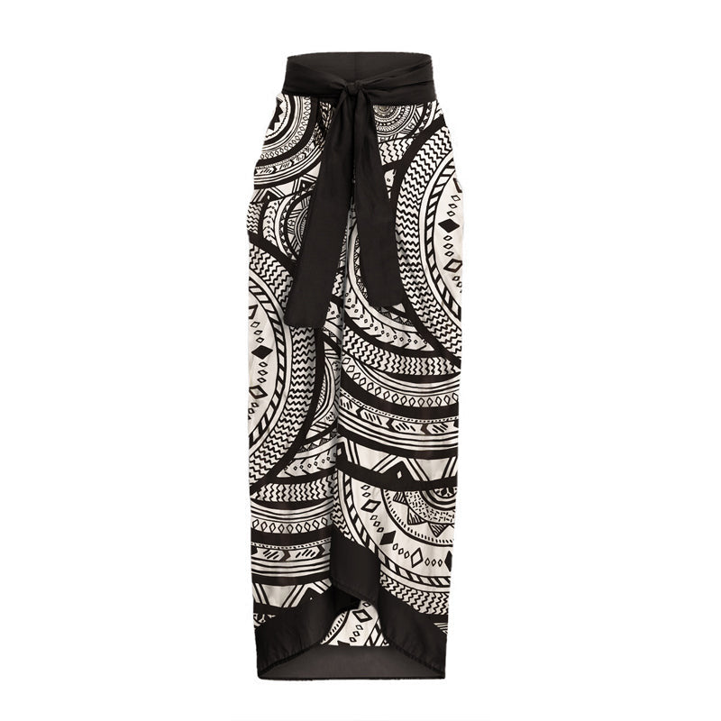 Damen Einteiliges Badeoutfit mit voluminösen Rüschendetails EB