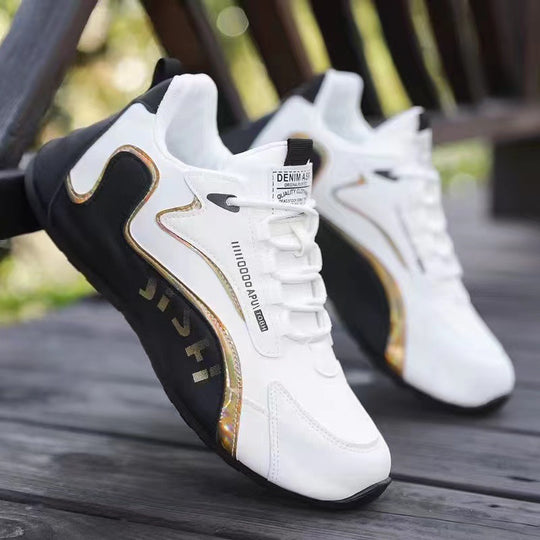 Damen Sportliche und elegante Sneakers mit modischer Struktur EB