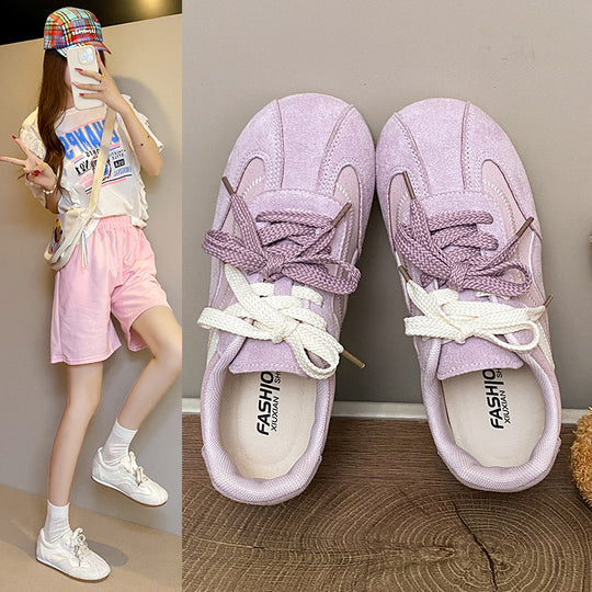 Damen sportliche Sneaker mit atmungsaktivem Obermaterial und komfortabler Sohle EB