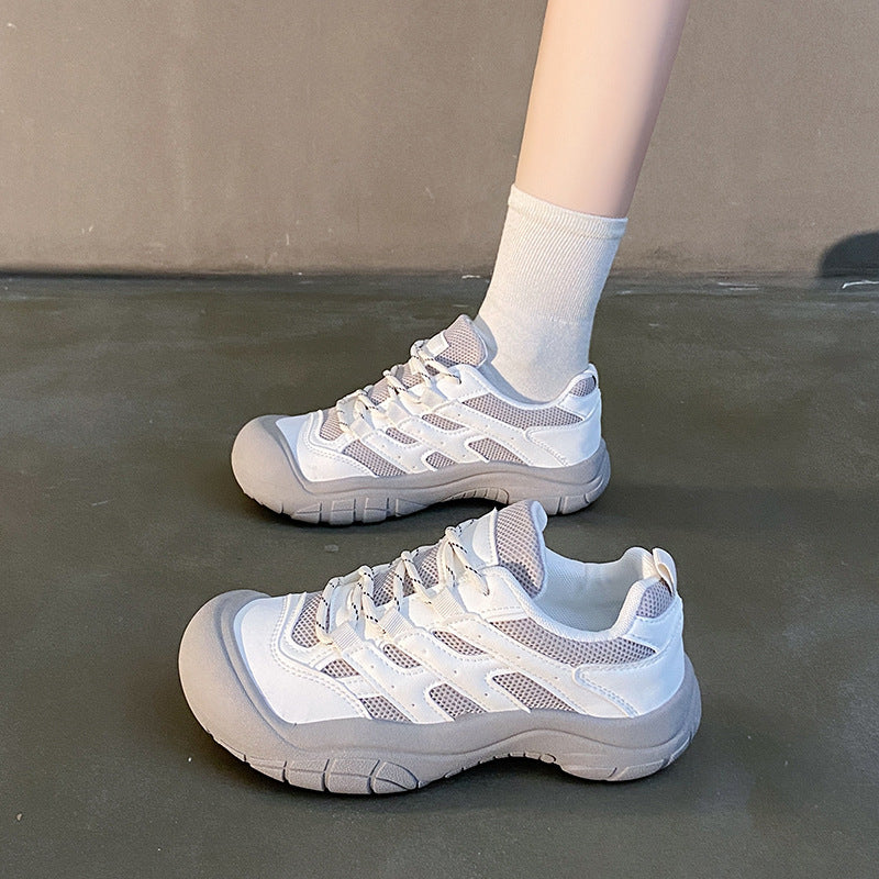 Damen Sportliche Wanderschuhe mit atmungsaktiver Obermaterialkombination und stabiler Sohle EB