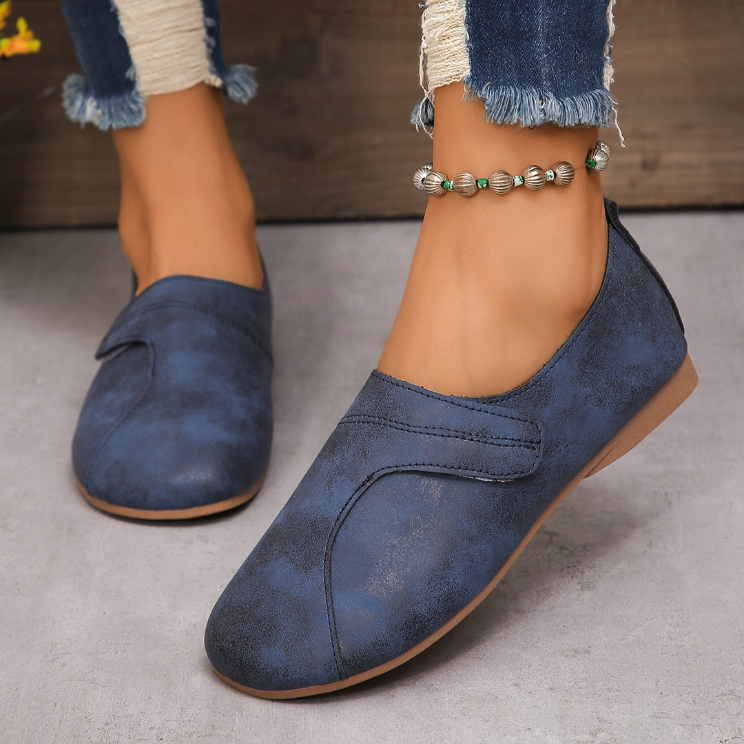 Damen nan casual Komfort-Slipper mit ergonomischer Polstersohle und weichem Microvelours-Obermaterial EB