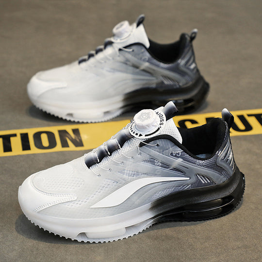 Damen Sportliche Luftpolster Sneaker mit innovativem Schnellschnürsystem EB
