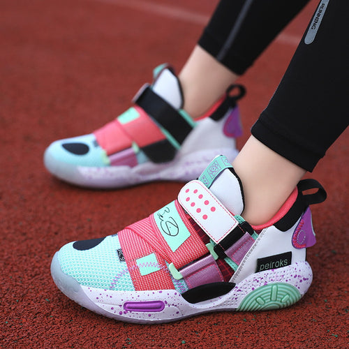 Damen Sportliche Sneaker mit innovativem Klettverschluss und atmungsaktivem Obermaterial EB
