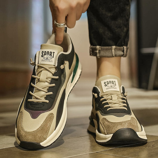 Damen Sportliche Sneakers mit hochwertigem Obermaterial und dämpfendem Sohlenkomfort EB