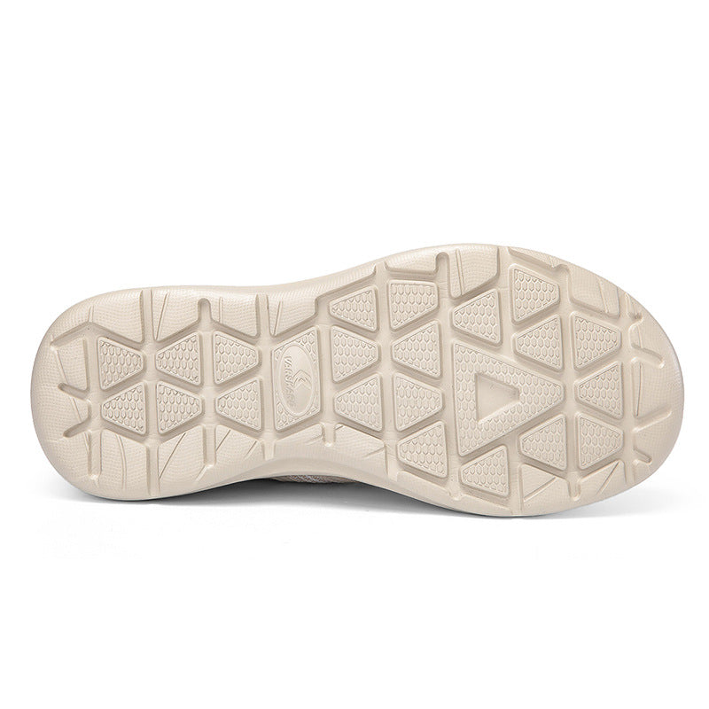 Damen Sportliche Freizeit-Sneaker mit elastischem Schnellschnürsystem EB