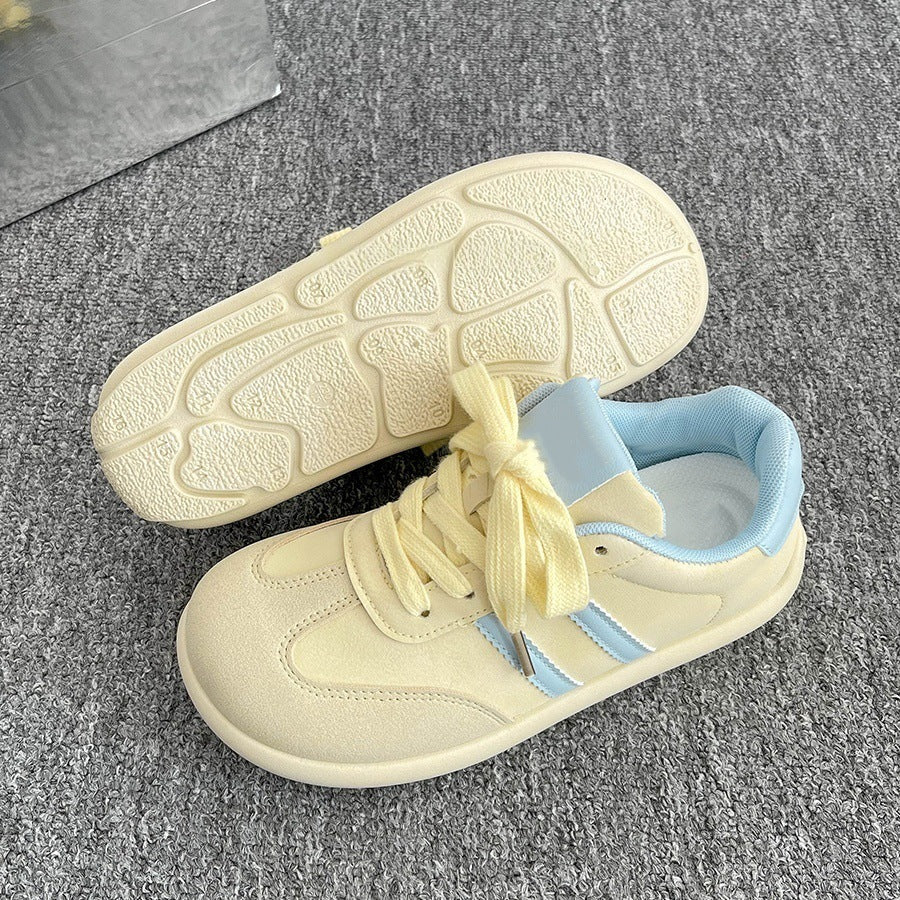 Damen modische Sneaker mit sportlichem Design und bequemer Dämpfung EB