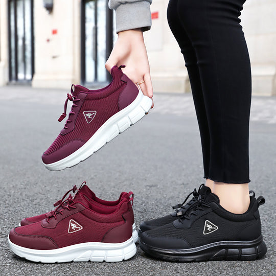 Damen Sportliche Laufschuhe mit elastischem Schnellschnürsystem EB