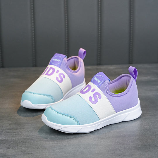 Damen Atmungsaktive Slip-On Sportschuhe mit elastischem Band EB