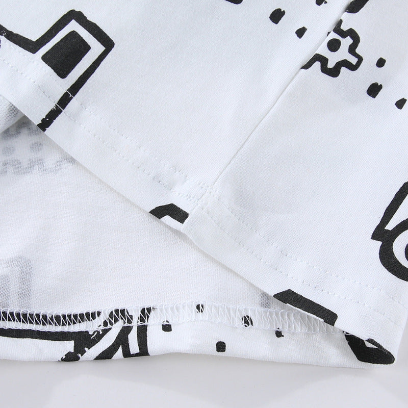 Jungen T-Shirt mit lustigem Baustellenmotiv EB