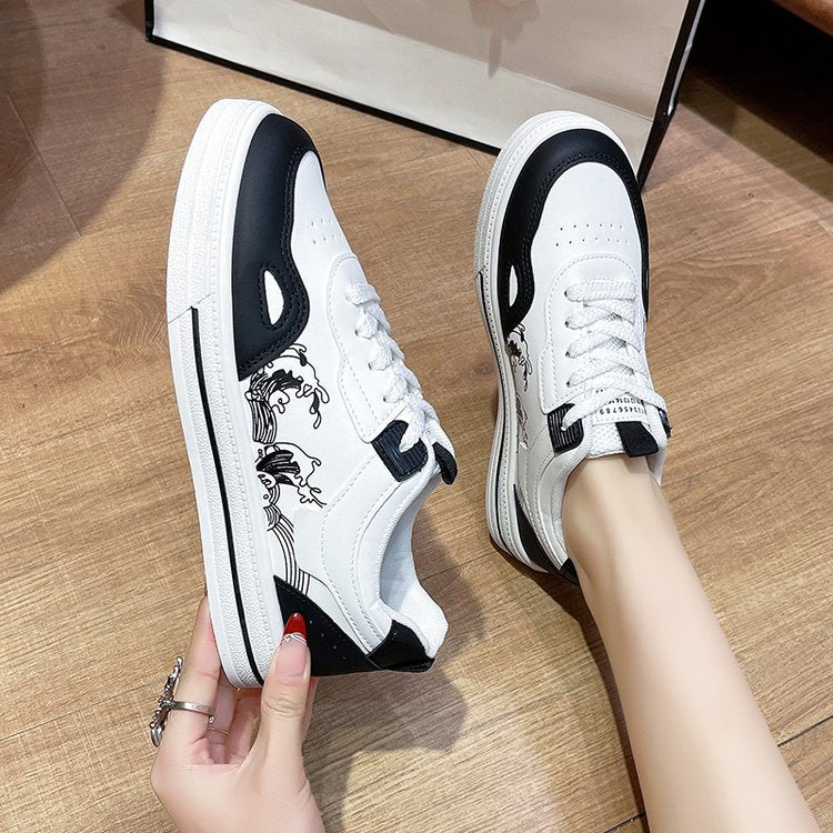 Damen Sneakers mit atmungsaktivem Obermaterial und rutschfester Sohle EB