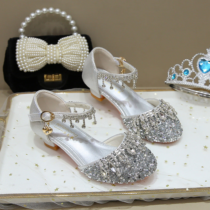 Damen Glitzernde Abend- und Festtagschuhe EB