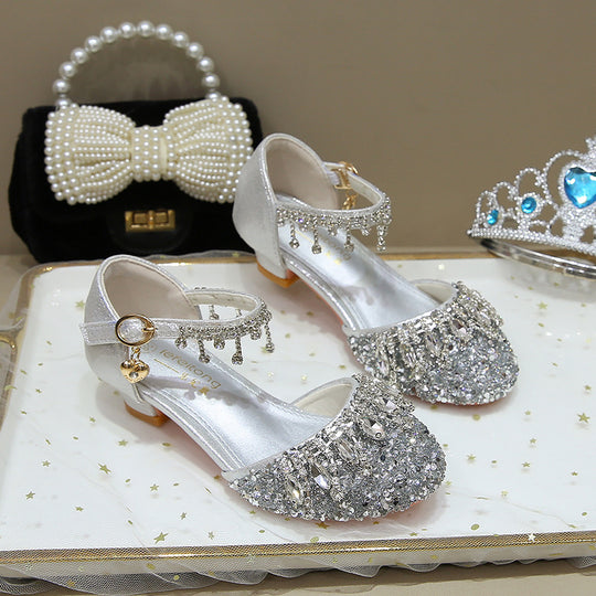 Damen Glitzernde Abend- und Festtagschuhe EB