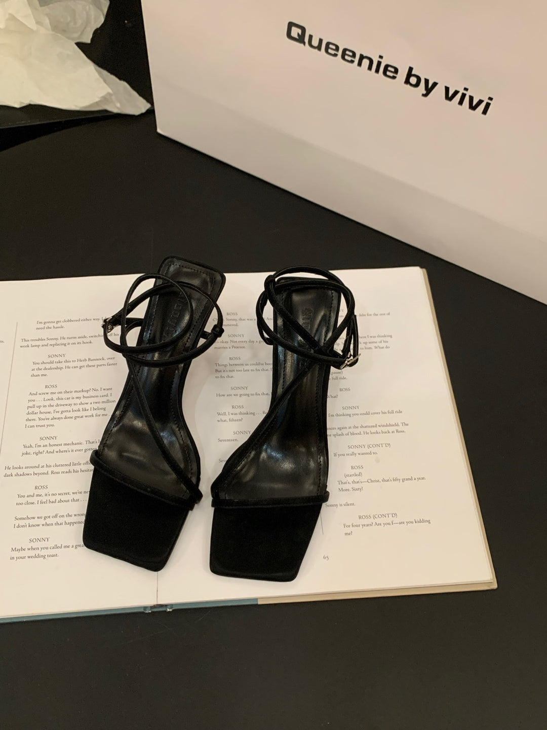 Damen elegante Slingback-Pumps mit verstellbaren Riemen EB