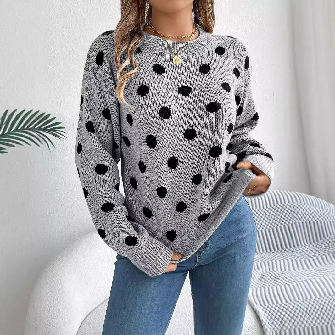 EB | Polka Dot Strickpullover