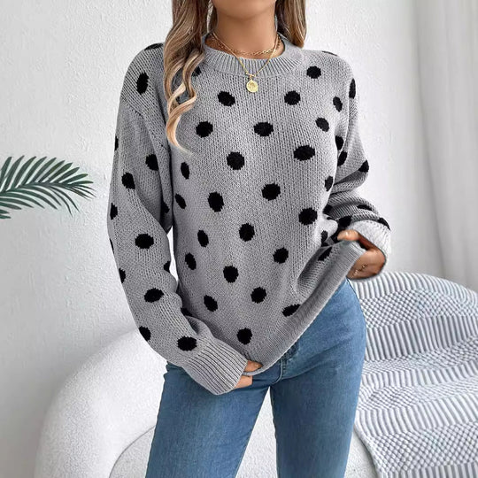 EB | Polka Dot Strickpullover
