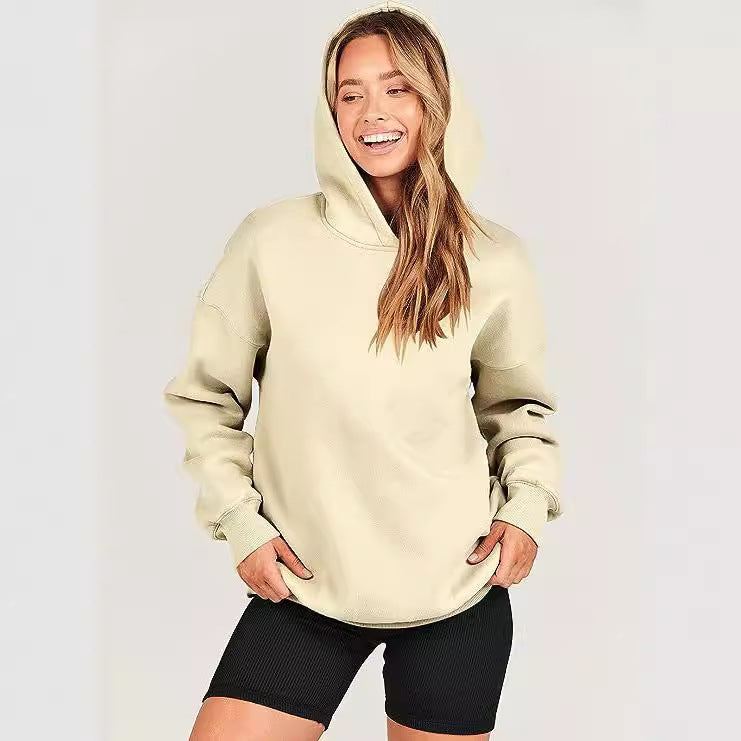Damen Bequemer Oversized Hoodie EB