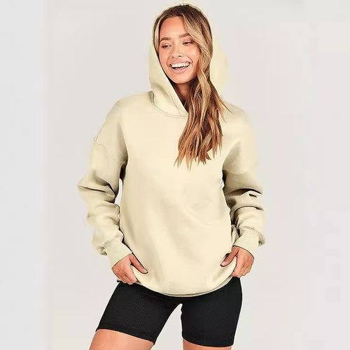 Damen Bequemer Oversized Hoodie EB