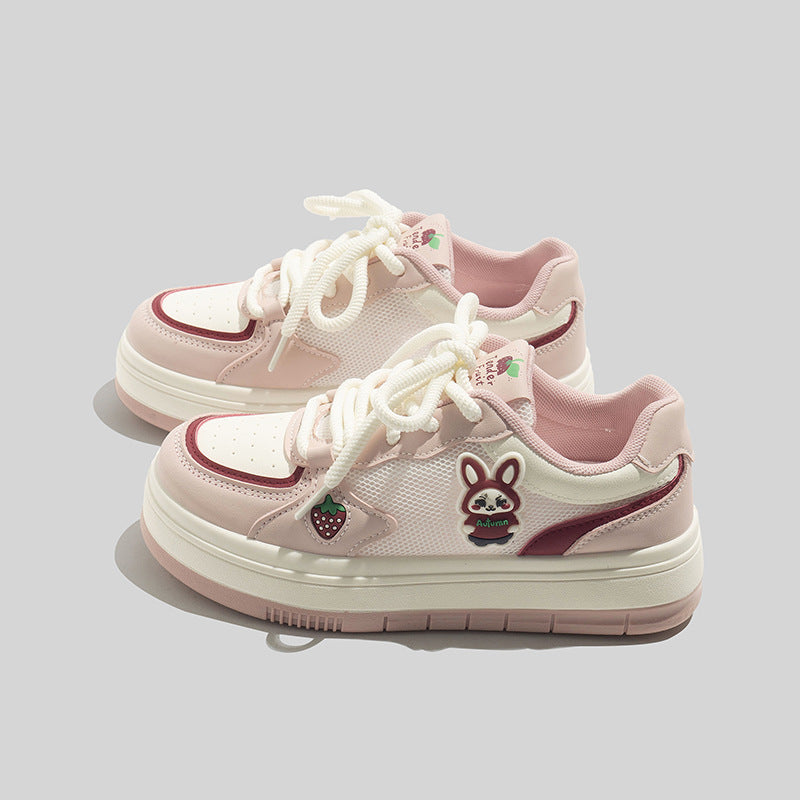 Damen Sneakers mit verspieltem Tierdesign und komfortabler Sohle EB