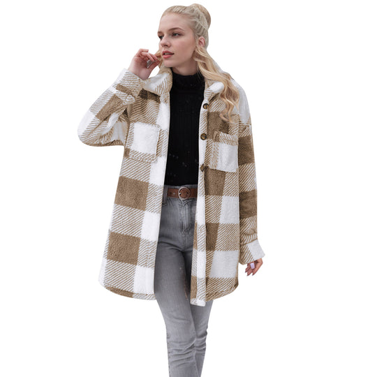 Damen Flanell-Jacke EB